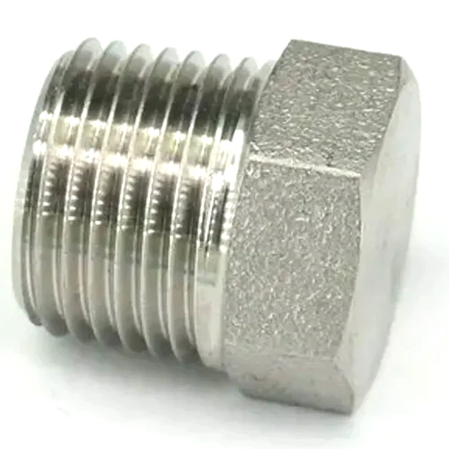 02_Stainless Steel Hex Plug - Color: Silver