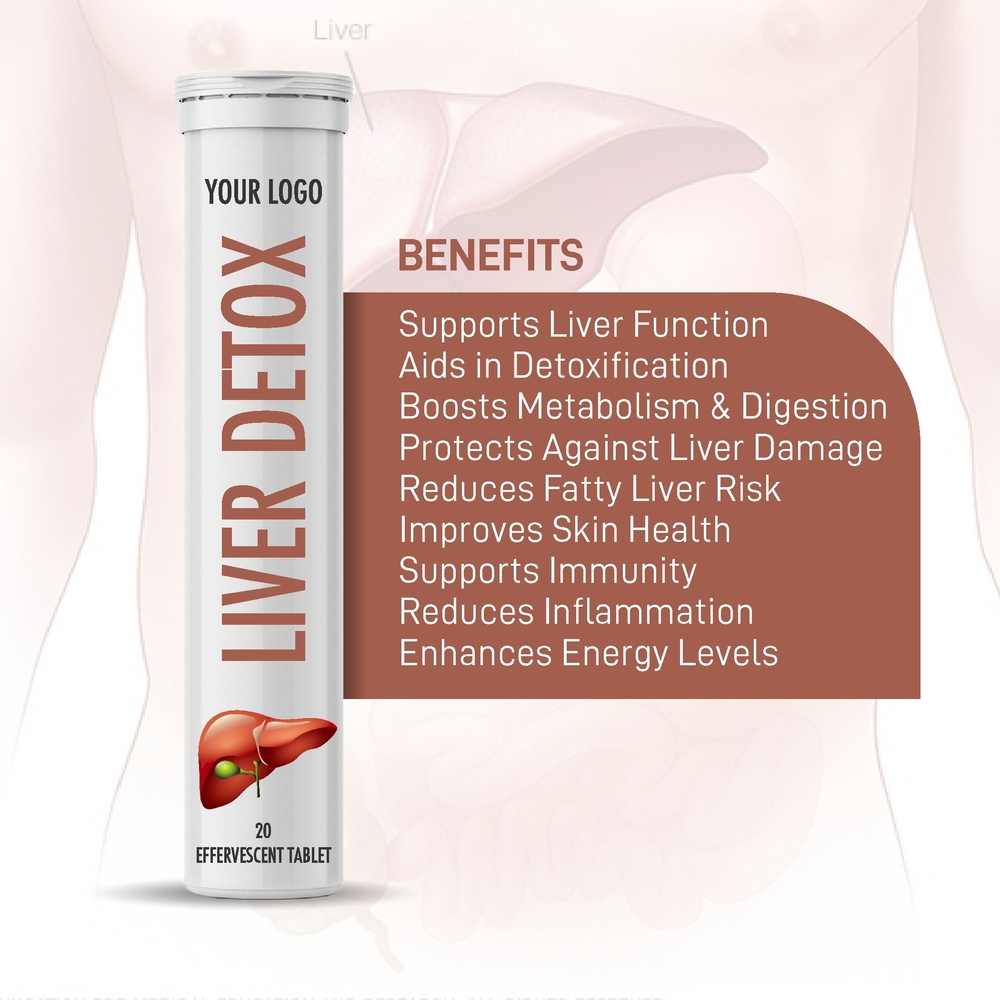 Liver Detox Effervescent Tablet (Lemon Flavour)