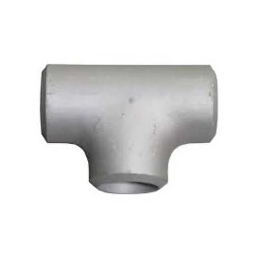 Stainless Steel Welded Tee - Color: Silver