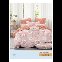 Floret Cotton Double Size Bedsheet - Color: Assorted Print
