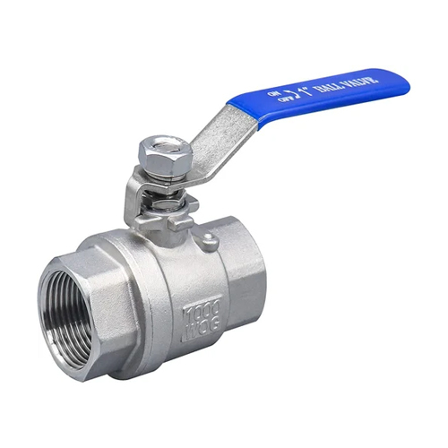 Stainless Steel Ball Valve - Color: Silver