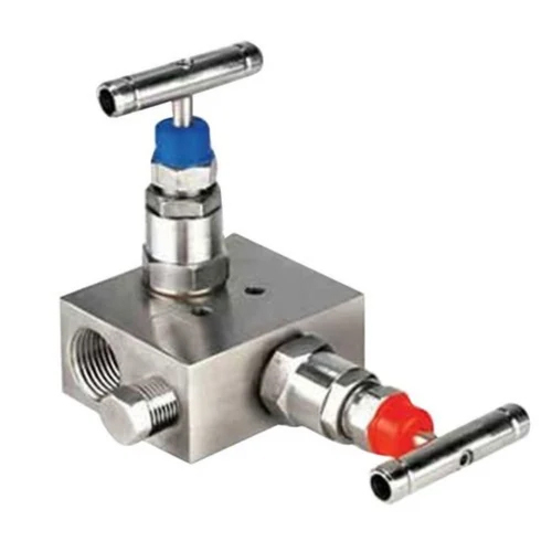 Manifolds Valve 2 Way - Color: Silver