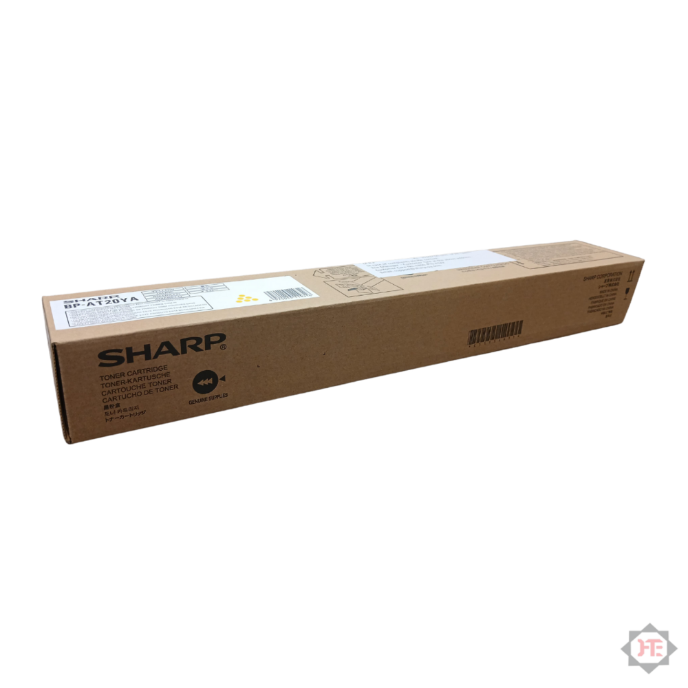Sharp Bp At20ya Yellow Toner Cartridge Original For Bp20c20z Bp20c25z Bp20c20zt Bp10c20z Bp20c25zt