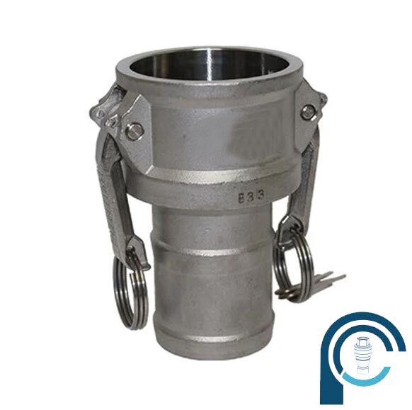 Stainless Steel Camlock Coupling - 1/2" To 8" | High-grade 316 Stainless Steel, Zinc Plated, High-pressure Resistant, Ideal For Industrial Applications