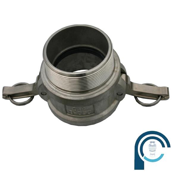 Stainless Steel Camlock Coupling - 1/2" To 8" | High-grade 316 Stainless Steel, Zinc Plated, High-pressure Resistant, Ideal For Industrial Applications