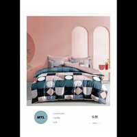 Latina Double Size Bedsheet - Color: Assorted Print