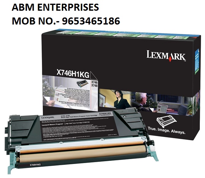Lexmark X746H1KG Black High Yield Toner Cartridge