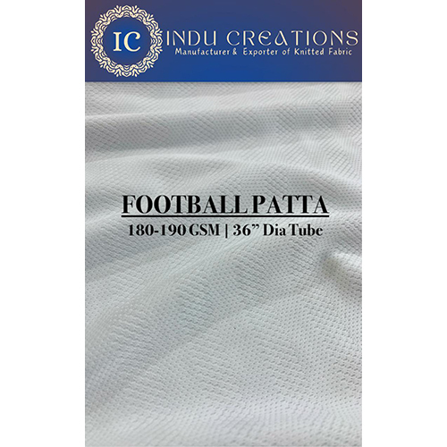 180-190 GSM 36 Inch Dia Tube Football Patta Fabric