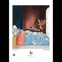 Senorita Cotton Double Size Printed Bedsheet - Design Type: Minimalist