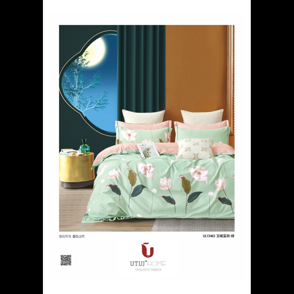 Senorita Cotton Double Size Printed Bedsheet - Design Type: Minimalist