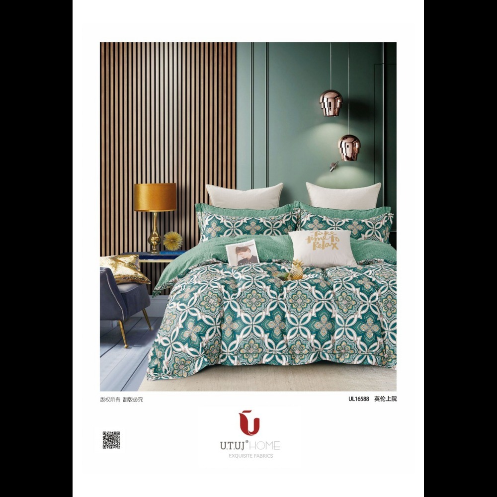 Senorita Cotton Double Size Printed Bedsheet - Design Type: Minimalist