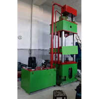 4 Pillar Hydraulic Press - Color: Green