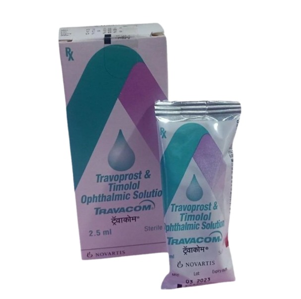 Travoprost & Timolol Opthalmic Solution - Age Group: Adult