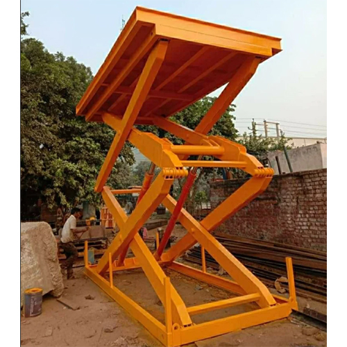 Hydraulic High-grade Mild Steel (MS) Body Heavy-Duty Scissor Lift