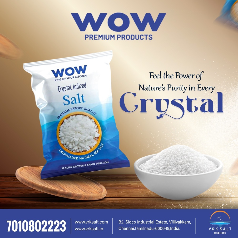 Wow Crystal Iodised Salt