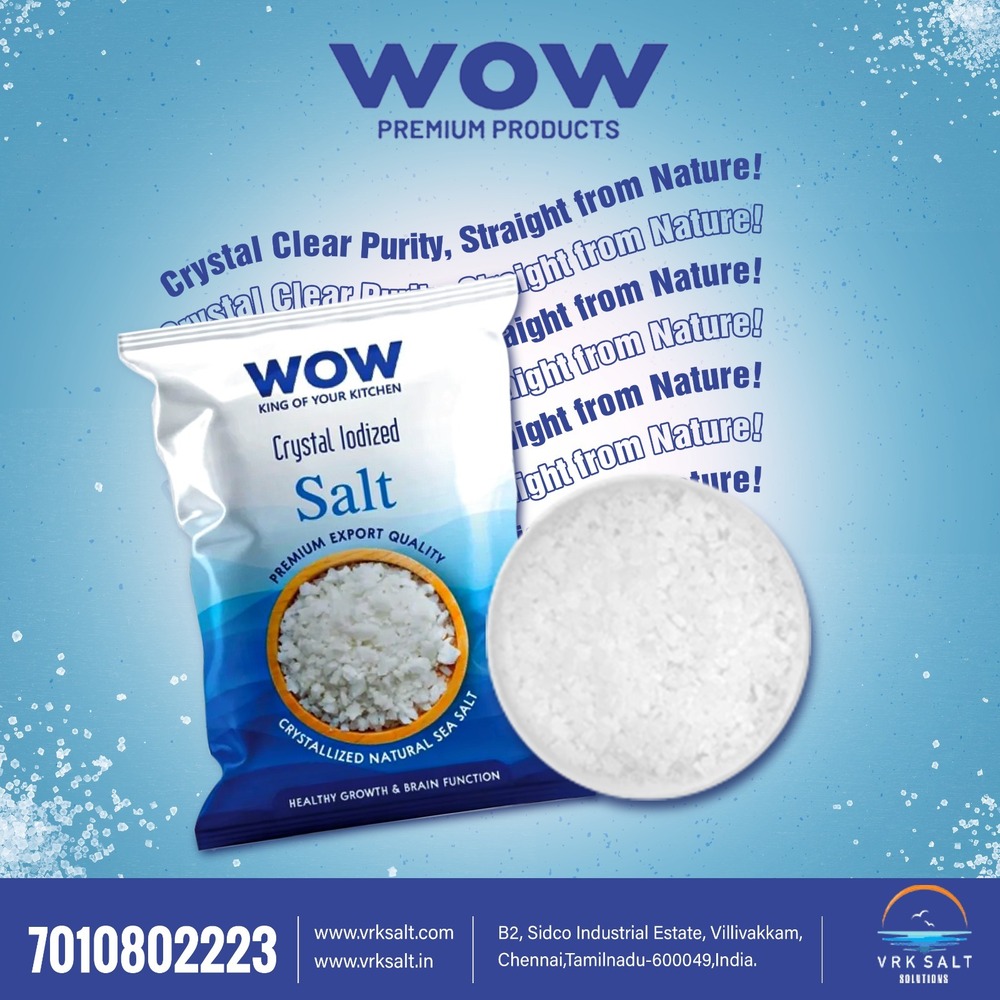 Wow Crystal Iodised Salt