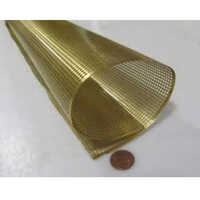 Brass Half Round Perforated Sheet - Feature: Waterproof