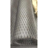 Expanded Aluminum Mesh - Color: Silver
