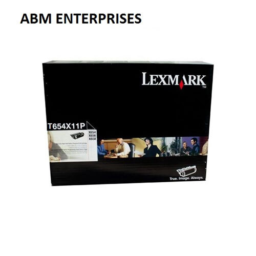 Lexmark T654X11P High Yield BLACK Toner Cartridge