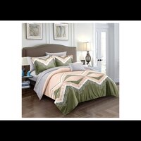 Pearl Printed Double Size Bedsheet - Design Type: Modern