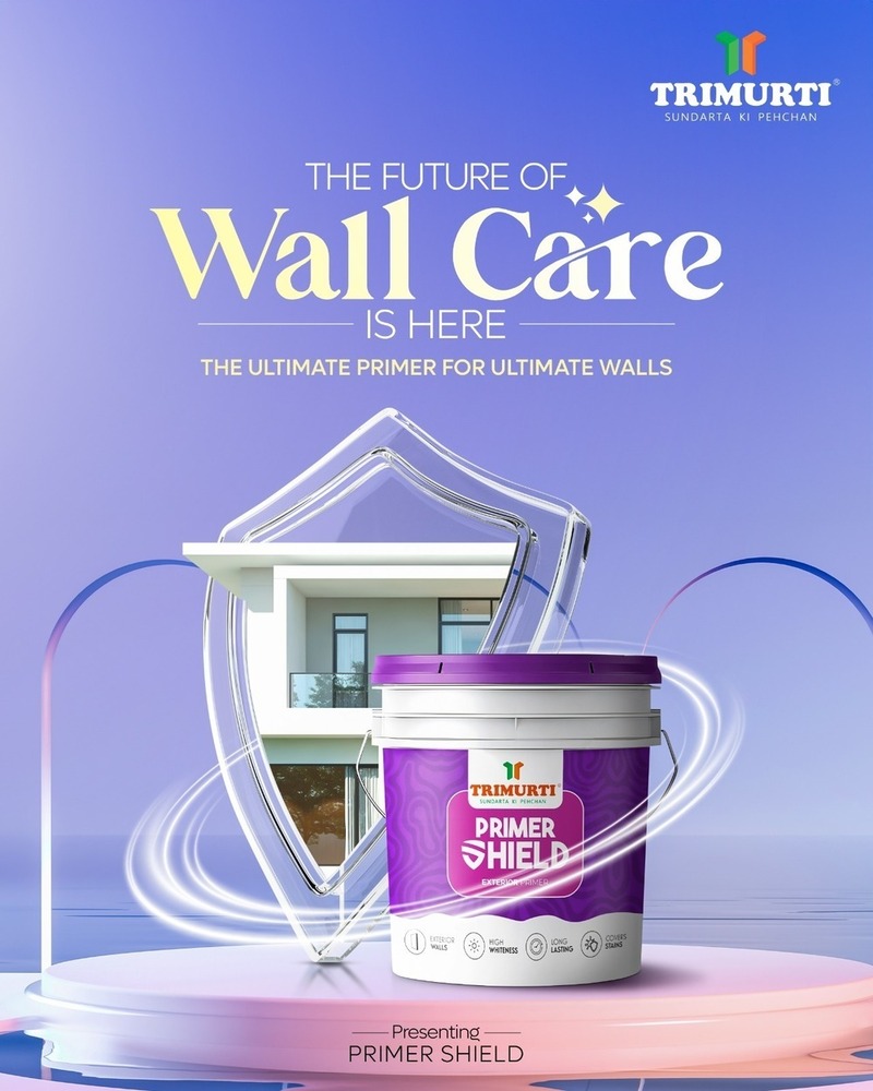 Trimurti 20 L Primer Shield (Exterior) - Application: Exterior Walls