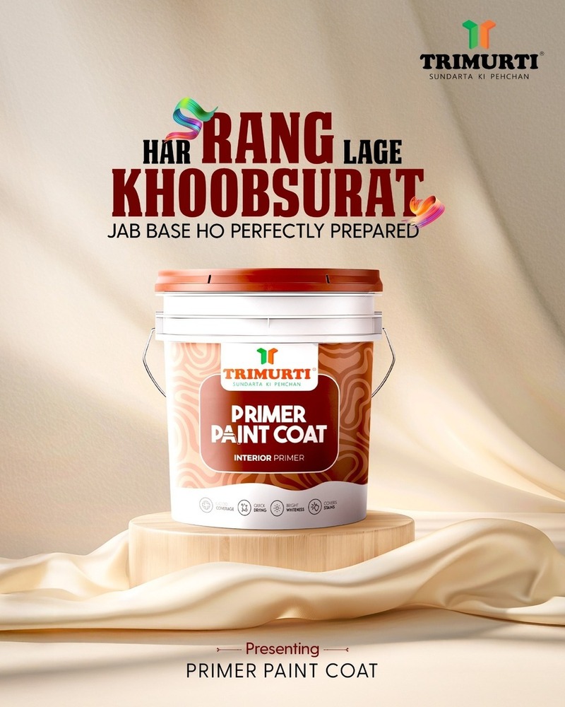 Trimurti 10 L Interior Primer Paint Coat