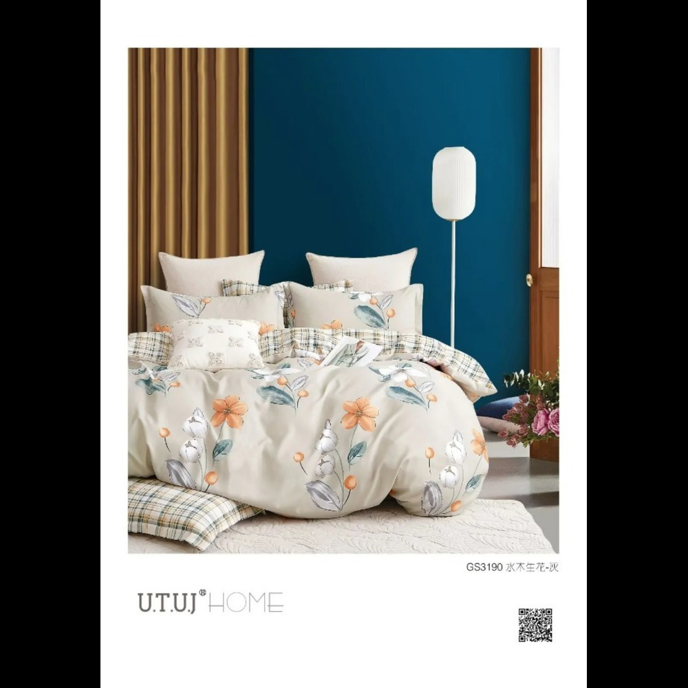 Divine Printed Double Size Printed Bedsheet - Design Type: Luxury