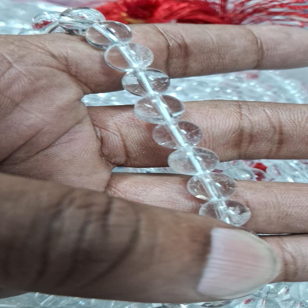Clear Quartz Crystal Beads