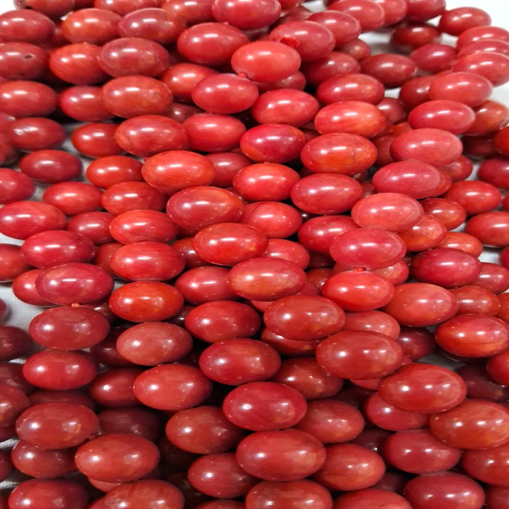 Coral Taiwani Red Crystal Beads