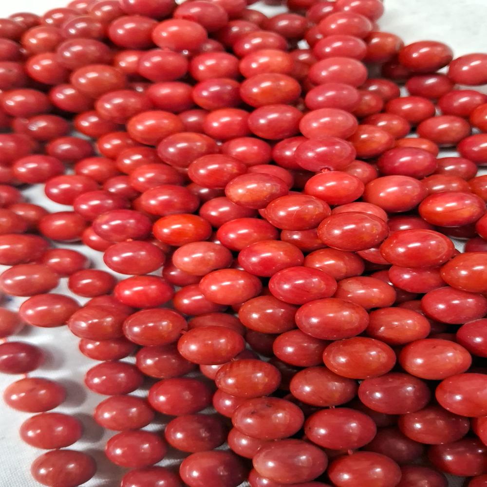 Coral Taiwani Red Crystal Beads