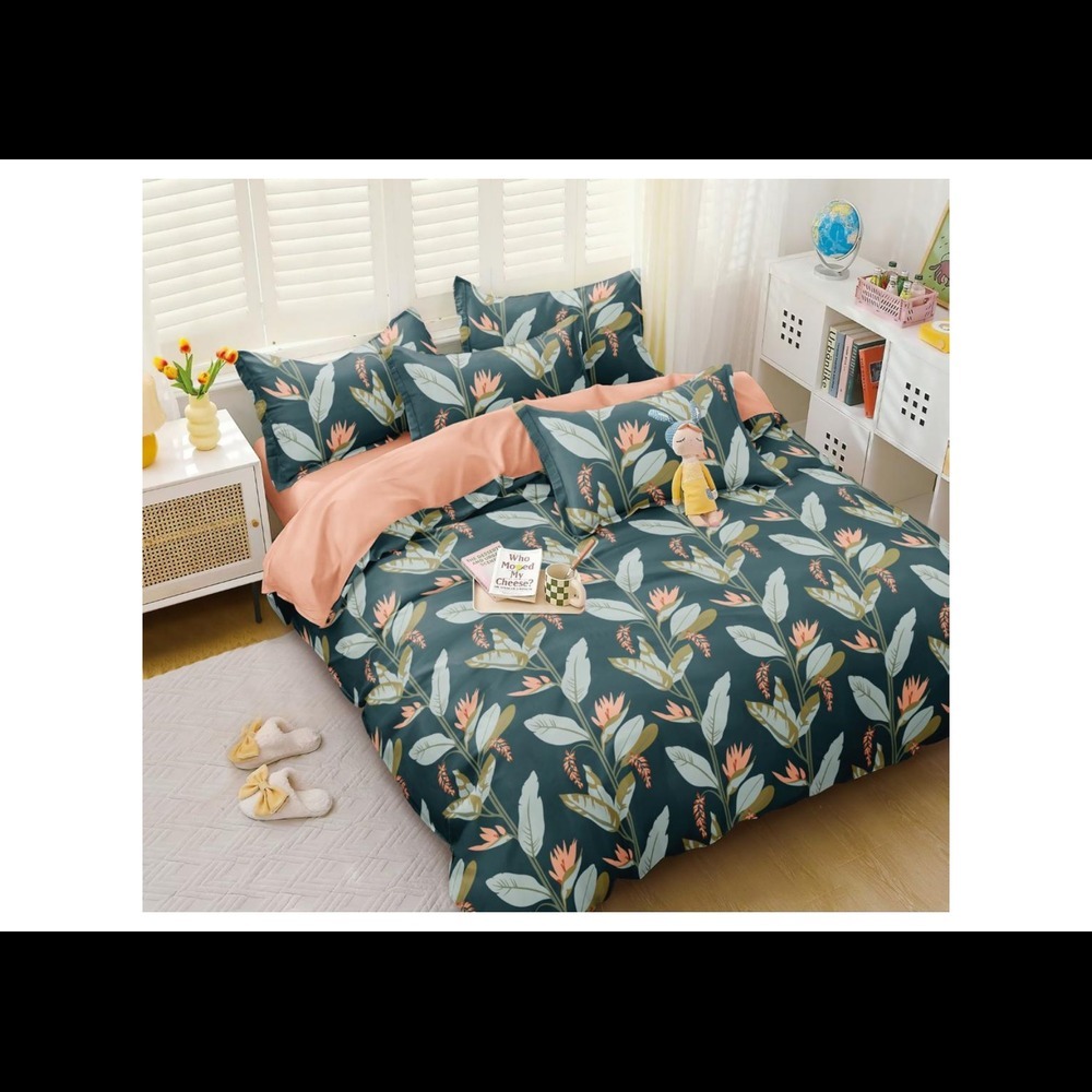 Shiooy Printed Bedsheet - Design Type: Modern