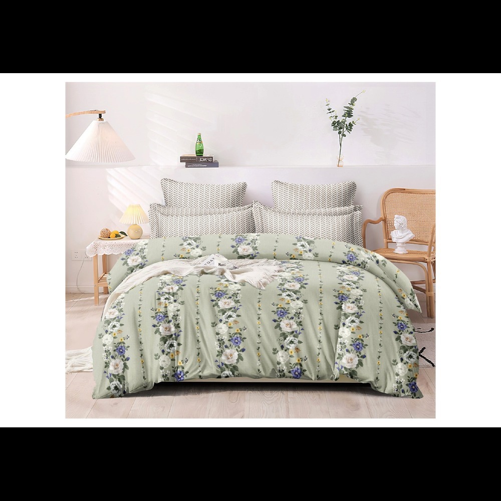 Shiooy Printed Bedsheet - Design Type: Modern
