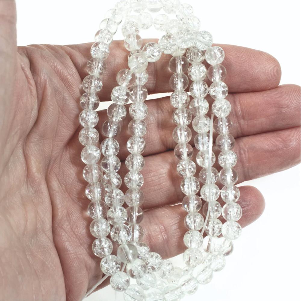 Crackle Crystal Beads