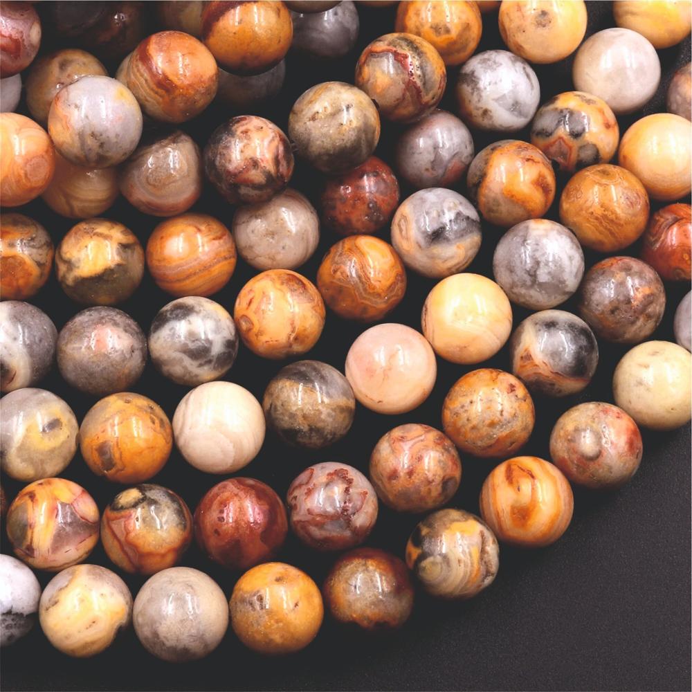 Crazy lace Agate Crystal Beads