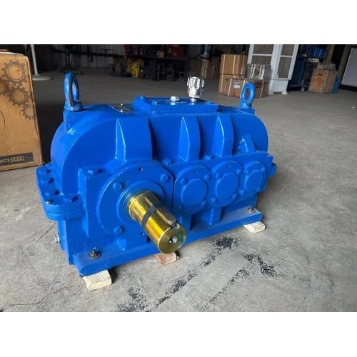 Parallel Shaft Helical Reduction Gear Box - Color: Blue