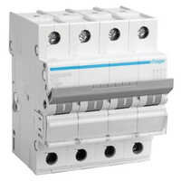Hager 4p 10ka B-20a 4m Mcb Switch - Automation Grade: Manual