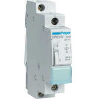 Hager Latching Relay - Color: White