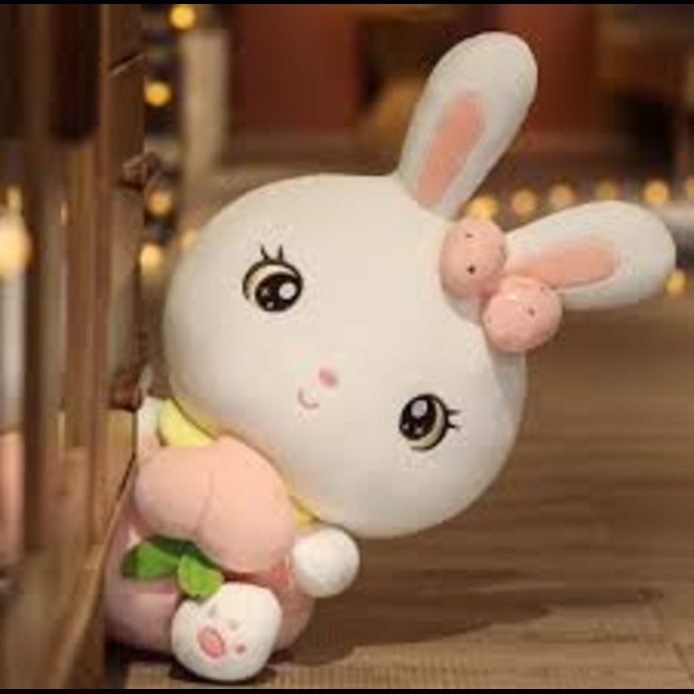 Rabbit Soft Toy - Color: Multicolor
