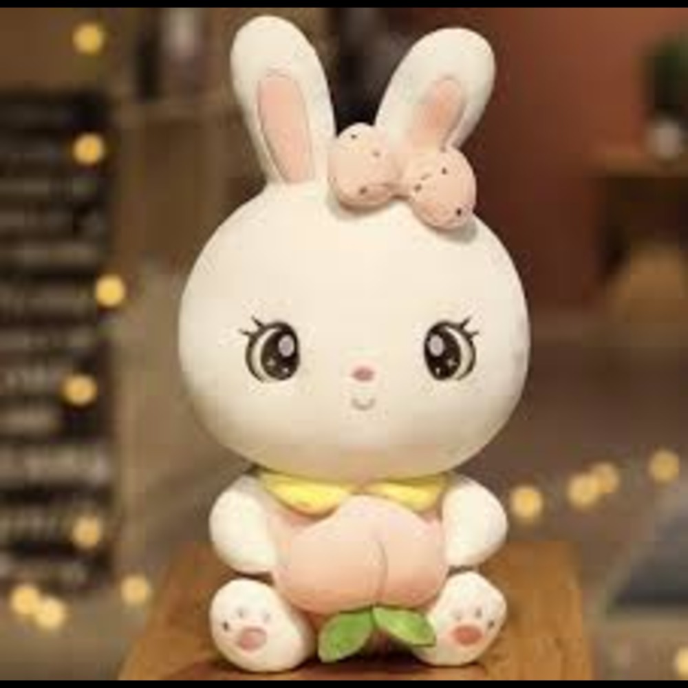 Rabbit Soft Toy - Color: Multicolor