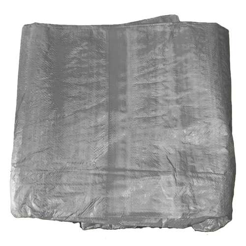 Grey Plastic Tarpaulin - Color: Black