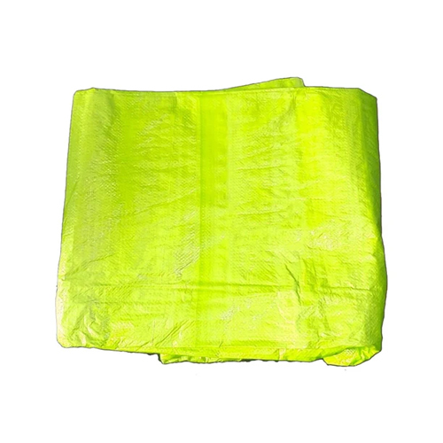 Yellow Plastic Tarpaulin - Design Type: Standard