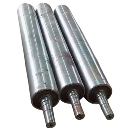 Industrial Metal Roller - Color: Silver