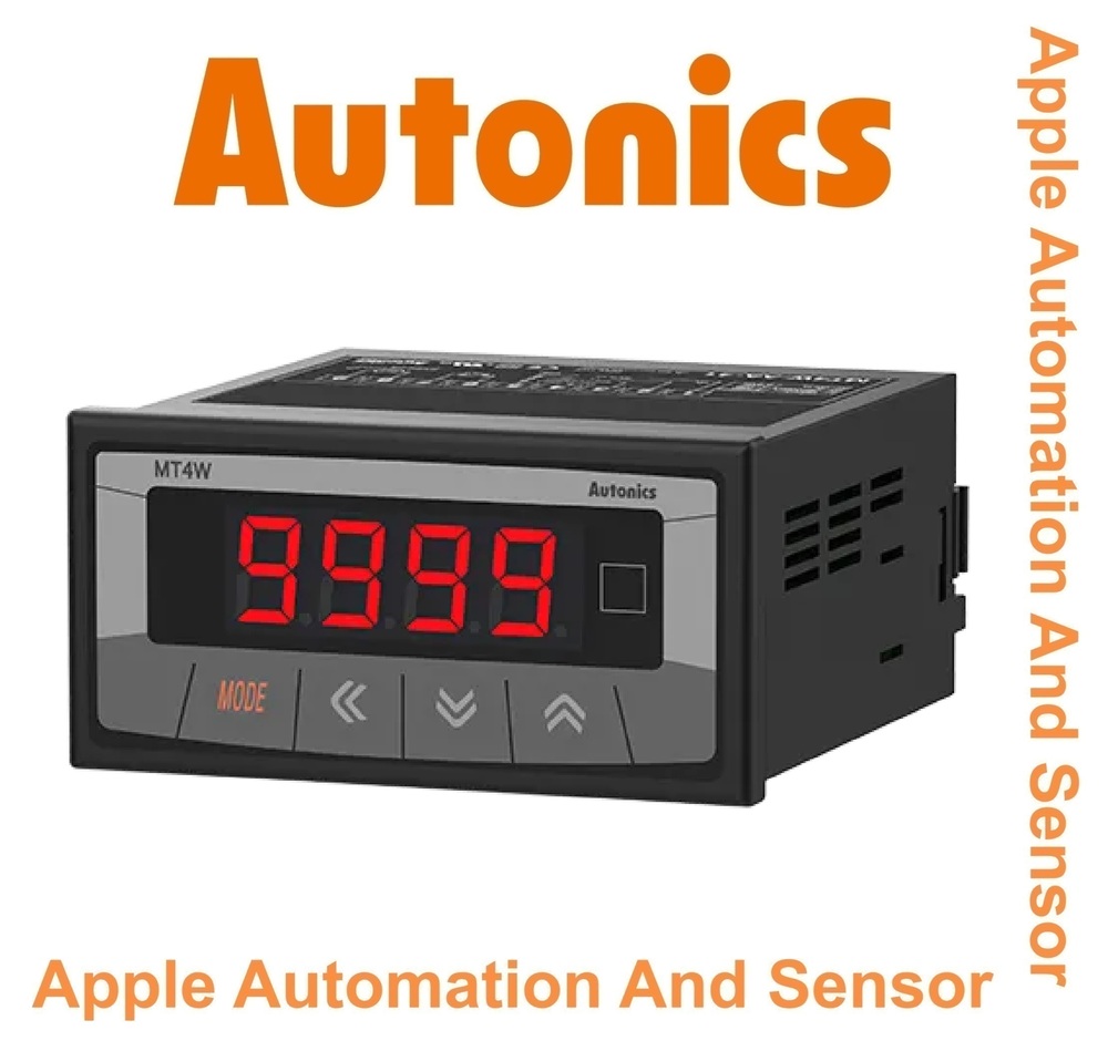 Autonics Mt4w-dv-41 Digital Panel Meter - Capacity: Capacity