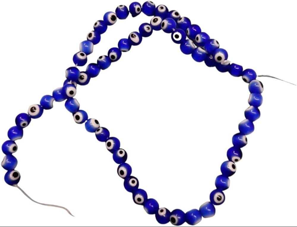 Evil Eye Ceremic Beads - Color: Blue