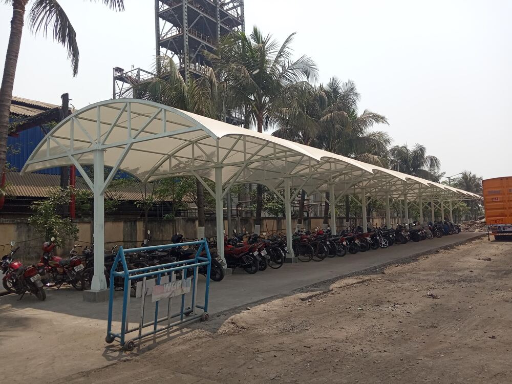 Tensile Fabric Structure - Material: Iron