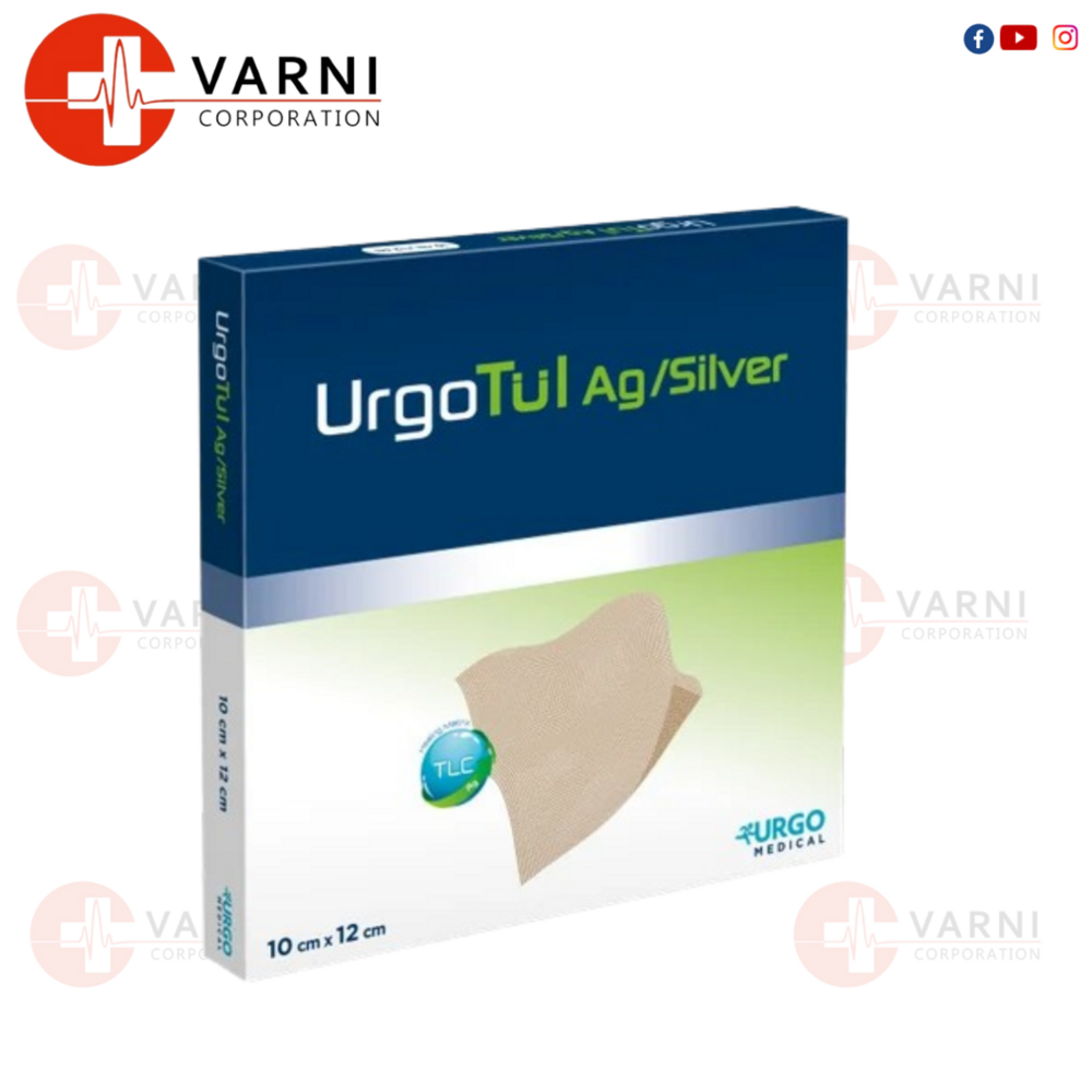 Urgotul Ag Non Occlusive Mesh Gauze Surgical Dressing 5x5cm