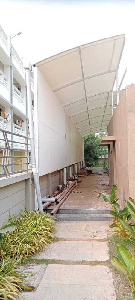 Modular Waterproof Fabric Canopy - Material: Steel