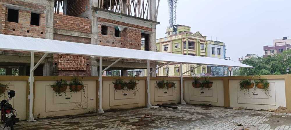 Modular Waterproof Fabric Canopy - Material: Steel