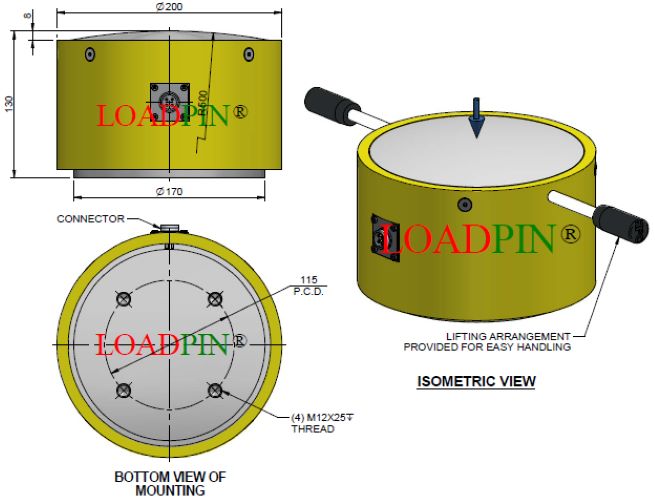 Load Cell 450T