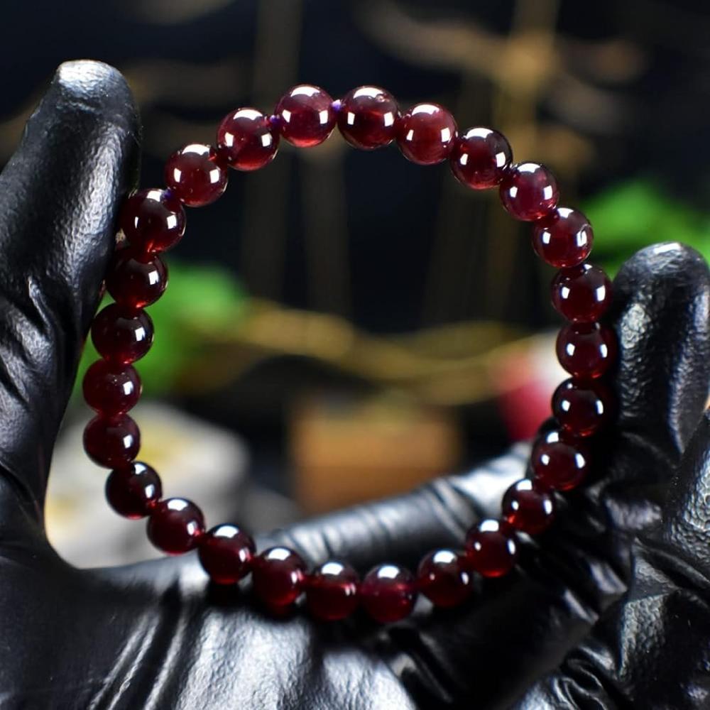 Garnet Crystal beads